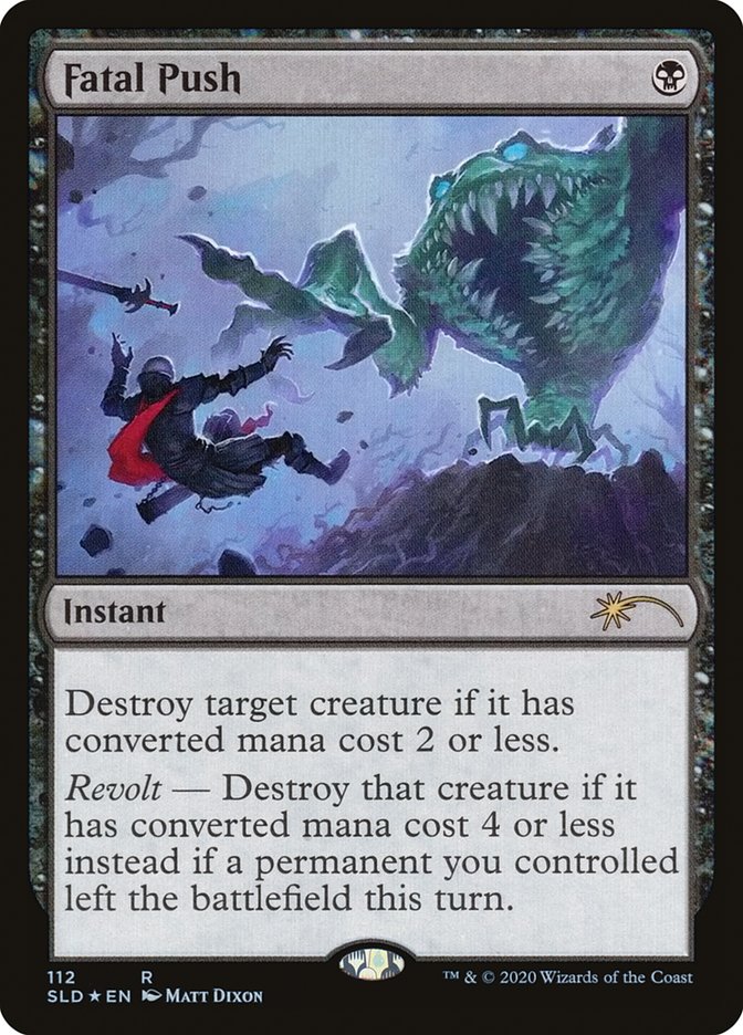 Fatal Push [Secret Lair Drop Series] | The Time Vault CA