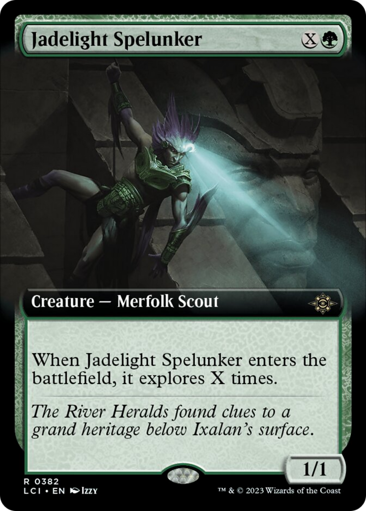 Jadelight Spelunker (Extended Art) [The Lost Caverns of Ixalan] | The Time Vault CA