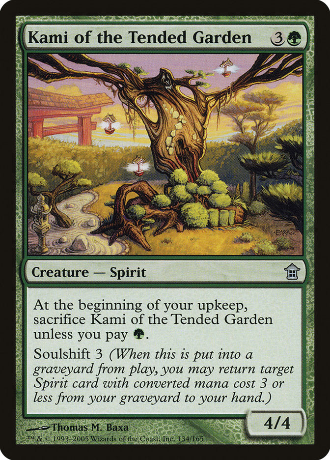 Kami of the Tended Garden [Saviors of Kamigawa] | The Time Vault CA