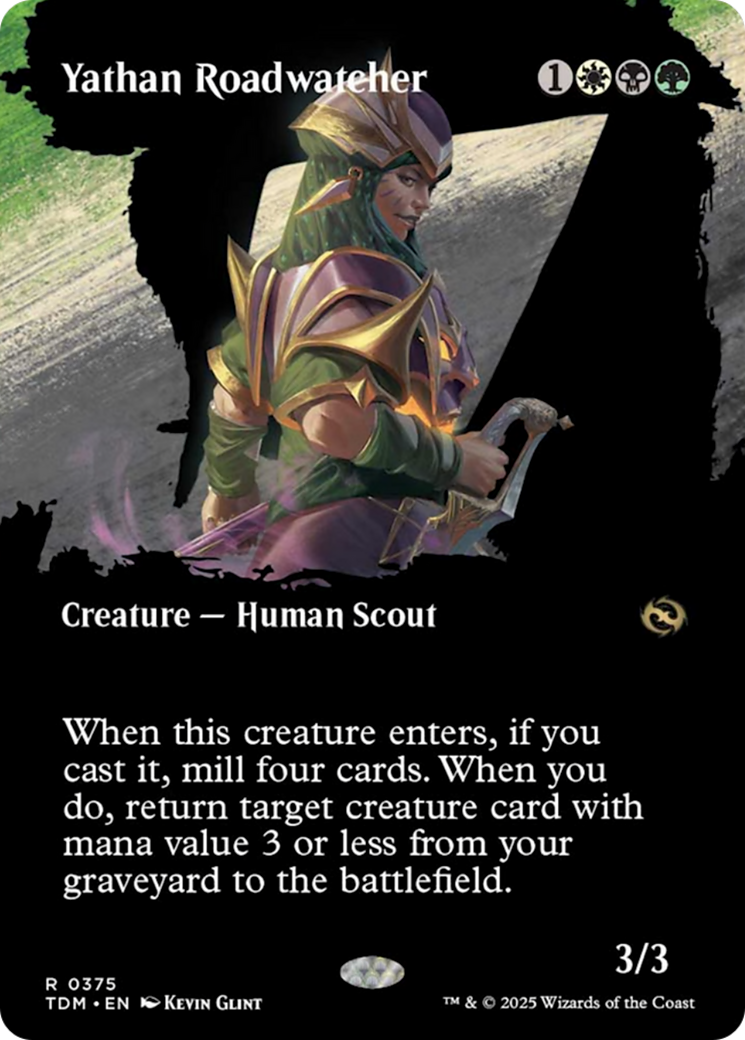 Yathan Roadwatcher (Borderless) [Tarkir: Dragonstorm] | The Time Vault CA
