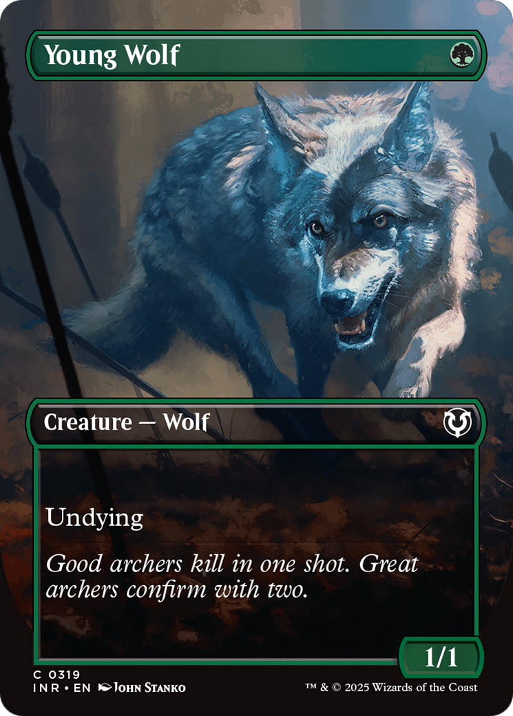 Young Wolf (Borderless) [Innistrad Remastered] | The Time Vault CA