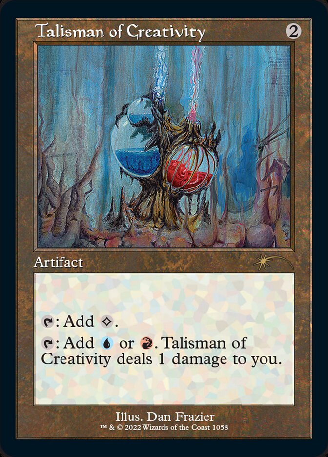 Talisman of Creativity (Foil Etched) [Secret Lair Drop Series] | The Time Vault CA