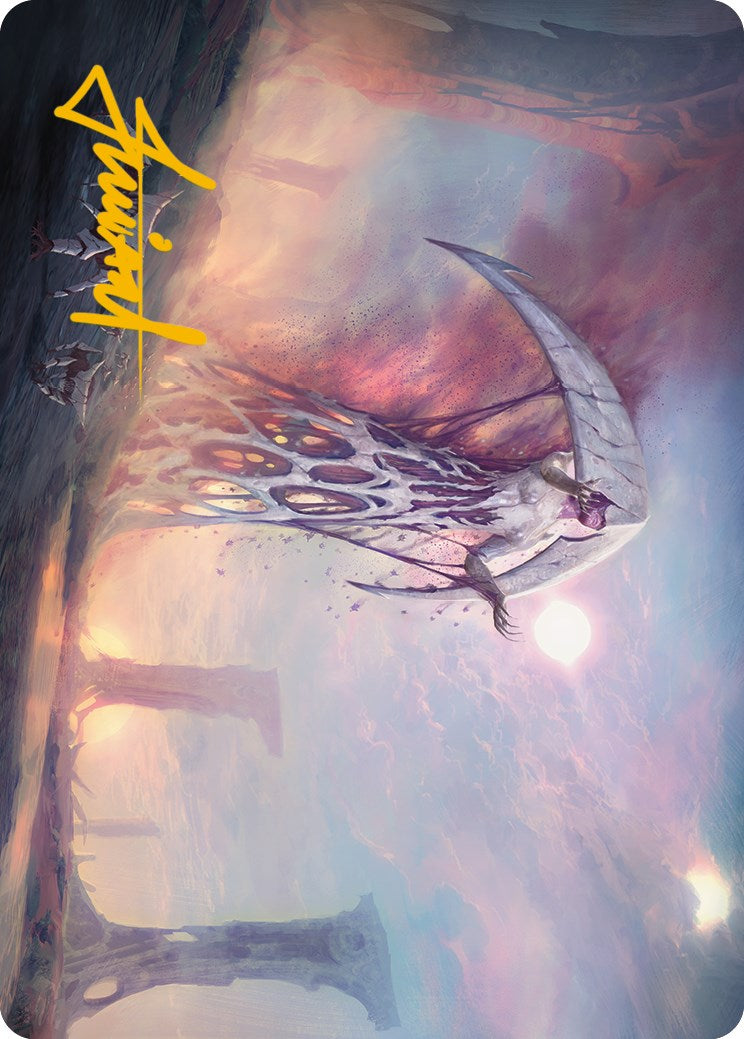 White Sun's Twilight Art Card (Gold-Stamped Signature) [Phyrexia: All Will Be One Art Series] | The Time Vault CA