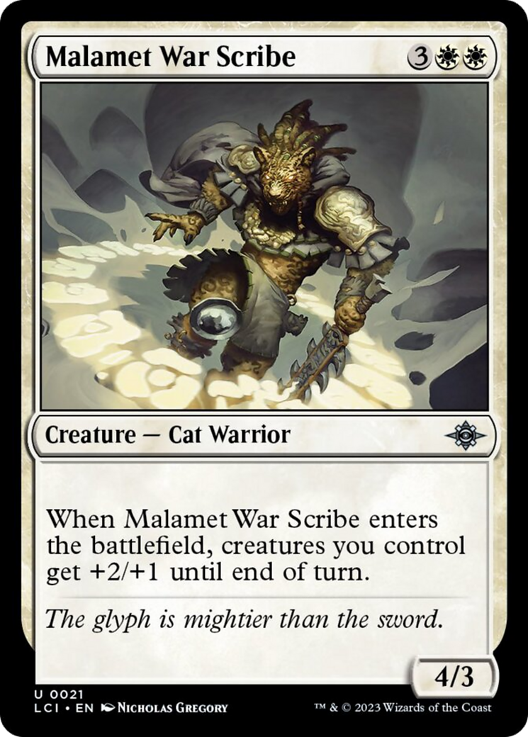 Malamet War Scribe [The Lost Caverns of Ixalan] | The Time Vault CA