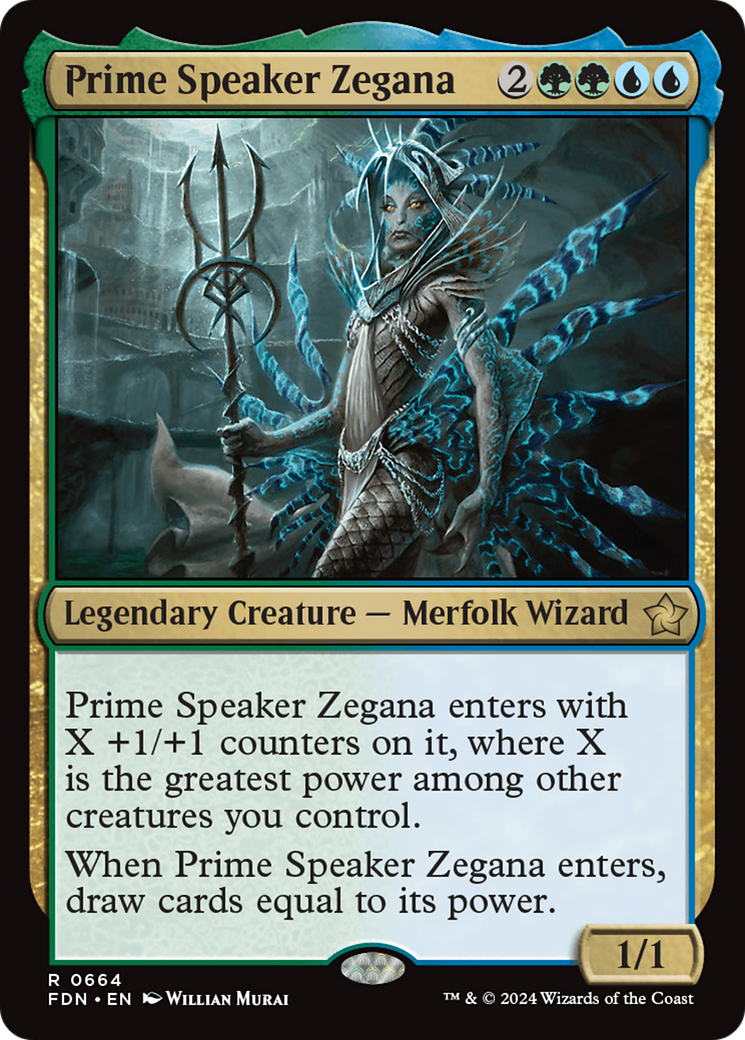 Prime Speaker Zegana [Foundations] | The Time Vault CA