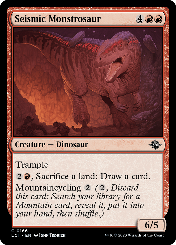 Seismic Monstrosaur [The Lost Caverns of Ixalan] | The Time Vault CA