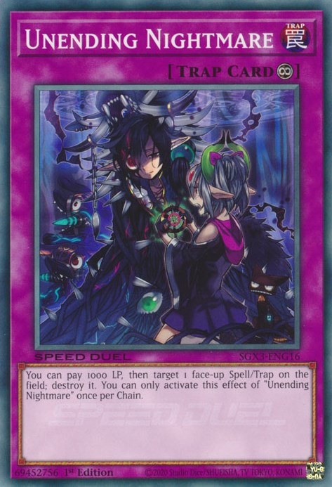 Unending Nightmare [SGX3-ENG16] Common | The Time Vault CA