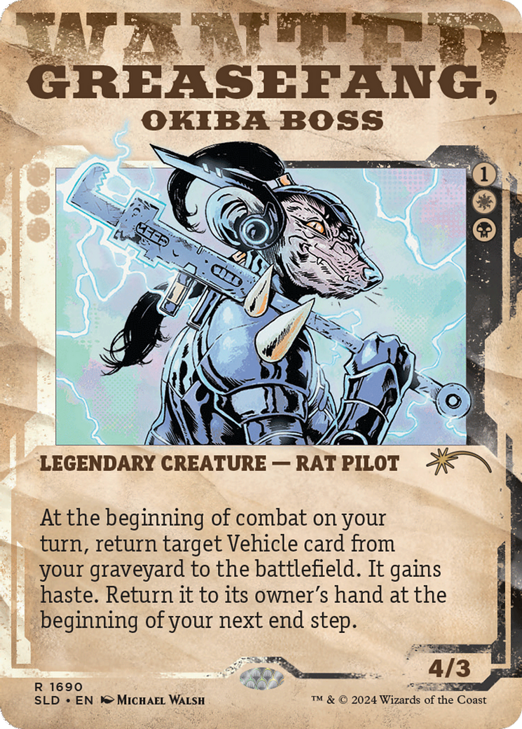 Greasefang, Okiba Boss [Secret Lair Drop Series] | The Time Vault CA