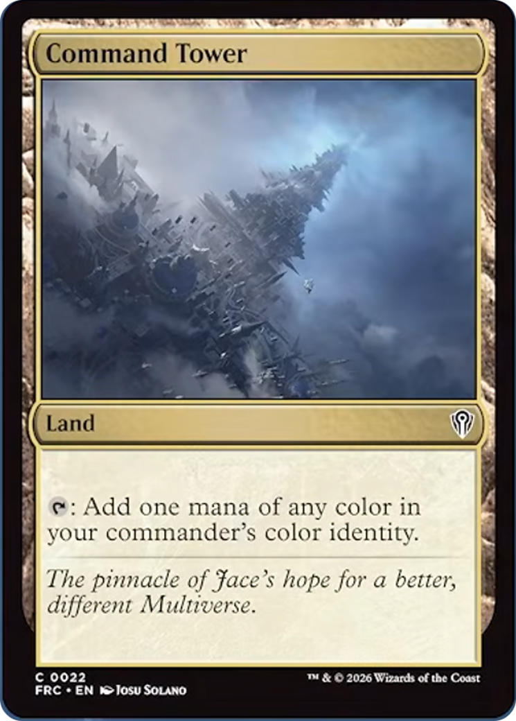 Command Tower [Reality Fracture Commander] | The Time Vault CA