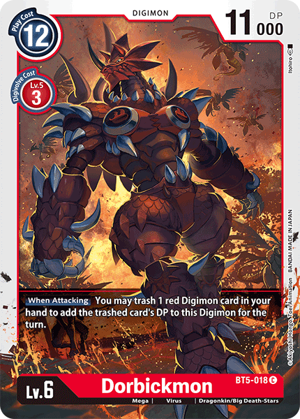 Dorbickmon [BT5-018] [Battle of Omni] | The Time Vault CA