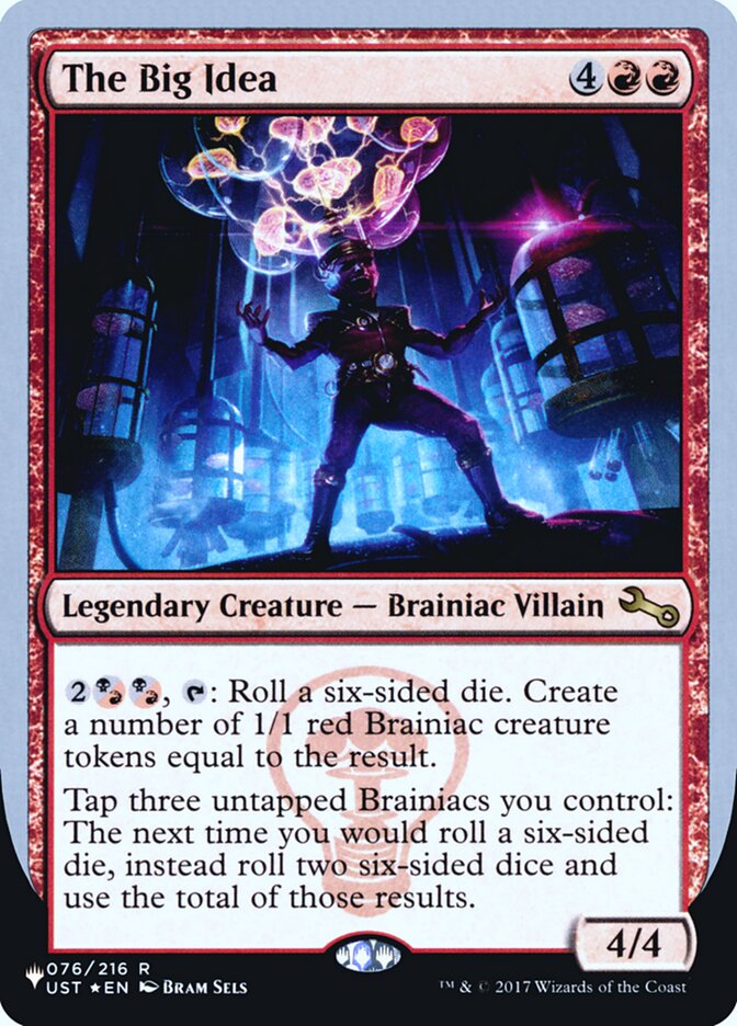 The Big Idea (Unfinity Foil Edition) [The List] | The Time Vault CA