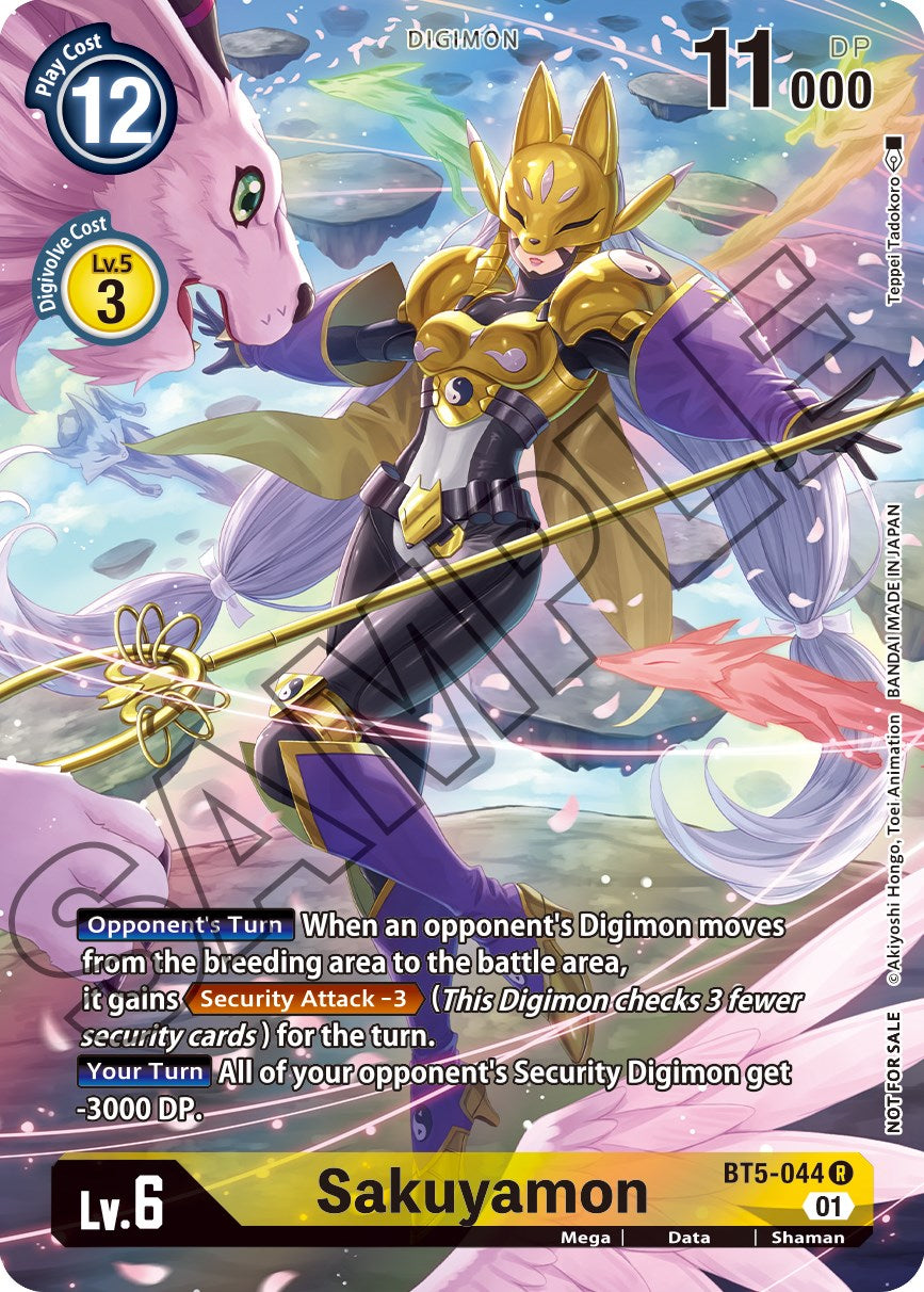 Sakuyamon [BT5-044] (Tamer's Card Set 1) [Battle of Omni Promos] | The Time Vault CA