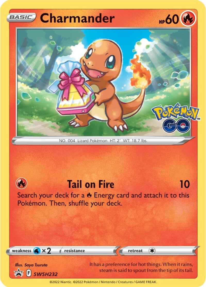 Charmander (SWSH232) [Sword & Shield: Black Star Promos] | The Time Vault CA