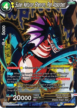 Super Naturon Shenron, Pan Absorbed (BT11-113) [Vermilion Bloodline 2nd Edition] | The Time Vault CA