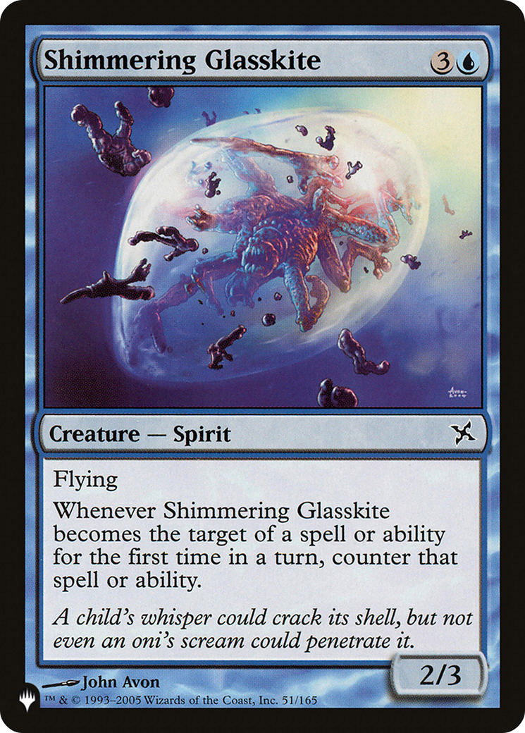 Shimmering Glasskite [The List] | The Time Vault CA