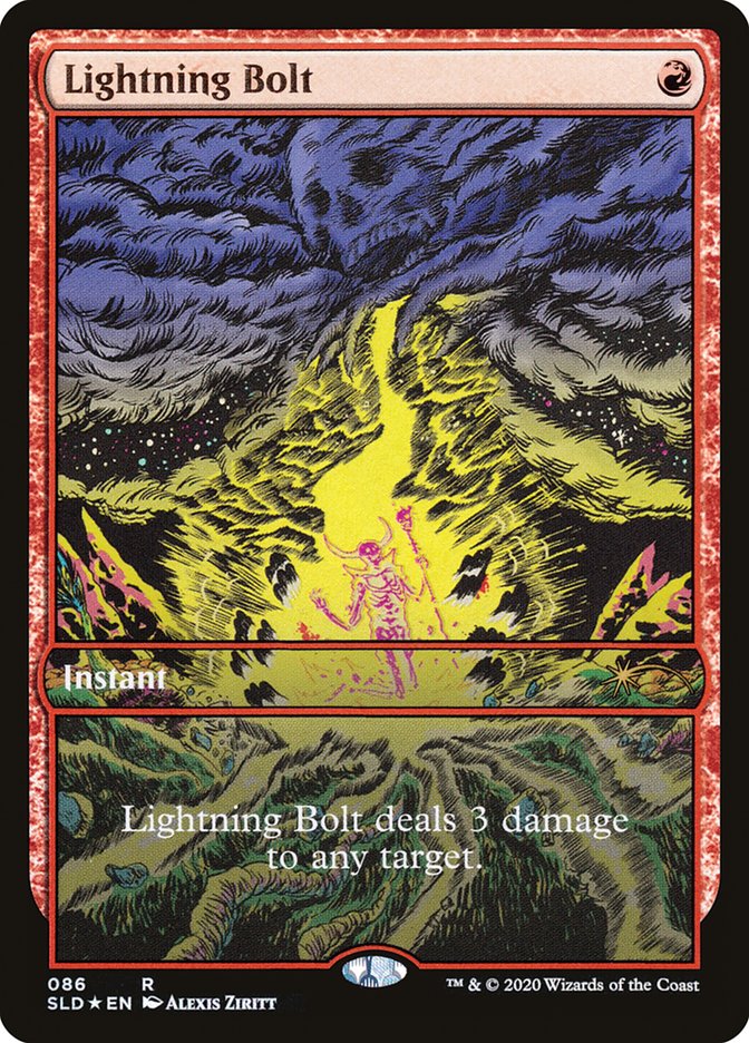 Lightning Bolt (086) [Secret Lair Drop Series] | The Time Vault CA