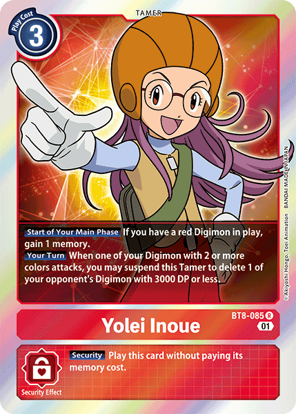 Yolei Inoue [BT8-085] [New Awakening] | The Time Vault CA