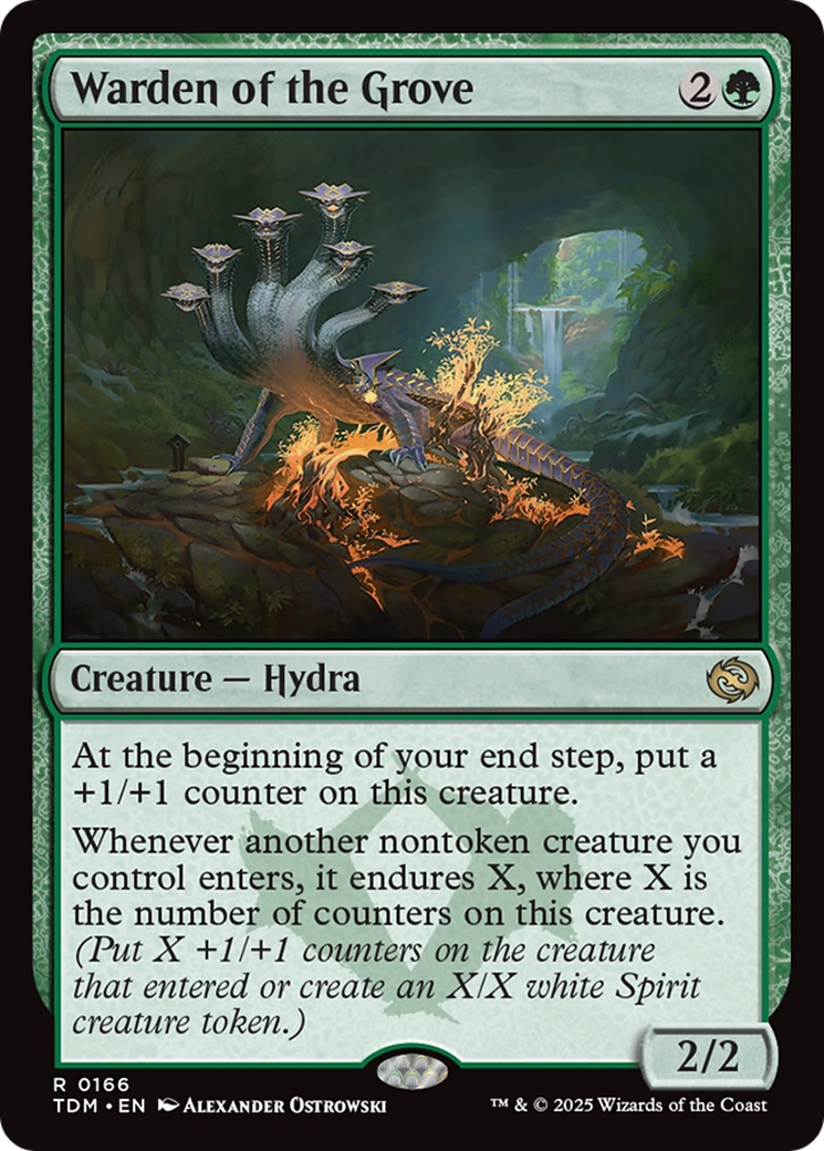 Warden of the Grove [Tarkir: Dragonstorm] | The Time Vault CA