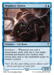 Displacer Kitten (White Border) [Mystery Booster 2] | The Time Vault CA