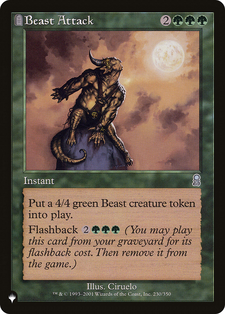 Beast Attack [The List] | The Time Vault CA