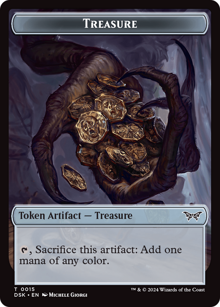 Treasure Token [Duskmourn: House of Horror Tokens] | The Time Vault CA