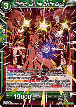 Chilled, Let the Battle Begin (BT13-065) [Supreme Rivalry] | The Time Vault CA