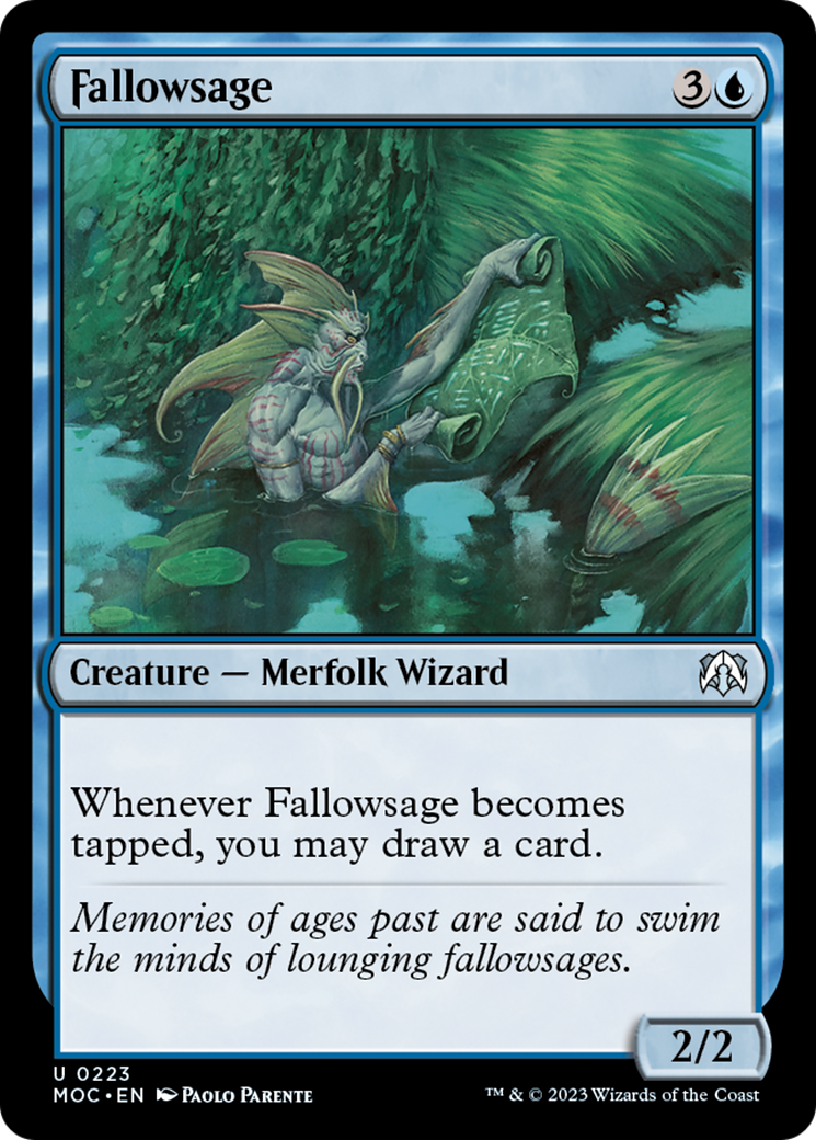 Fallowsage [March of the Machine Commander] | The Time Vault CA