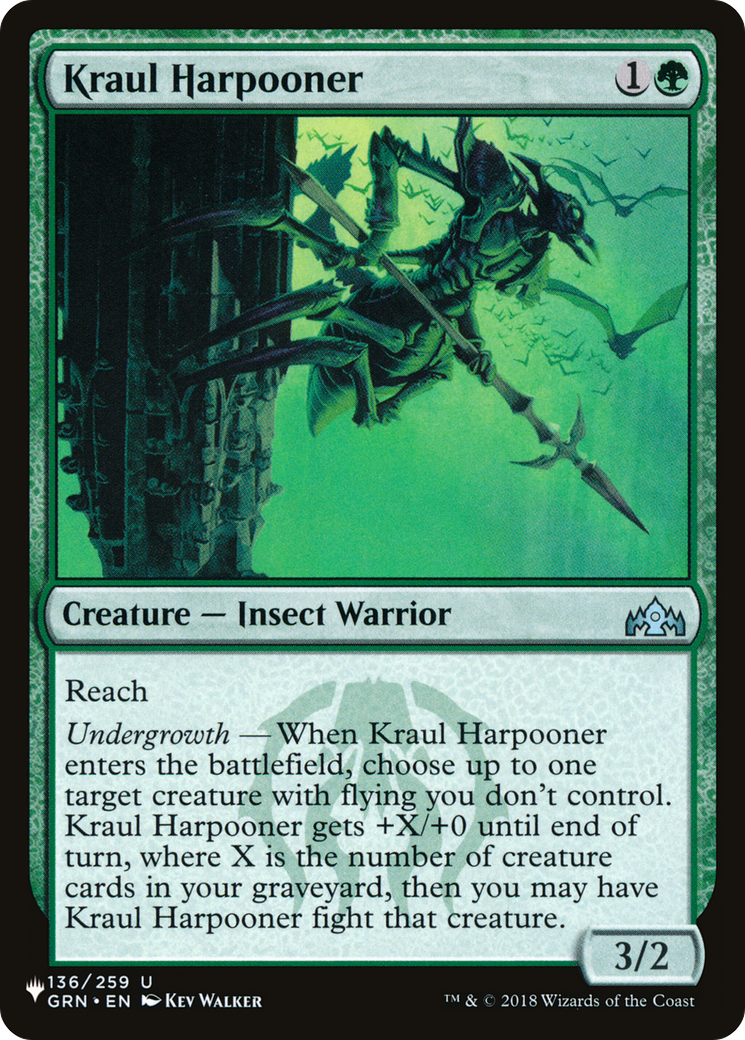 Kraul Harpooner [The List] | The Time Vault CA