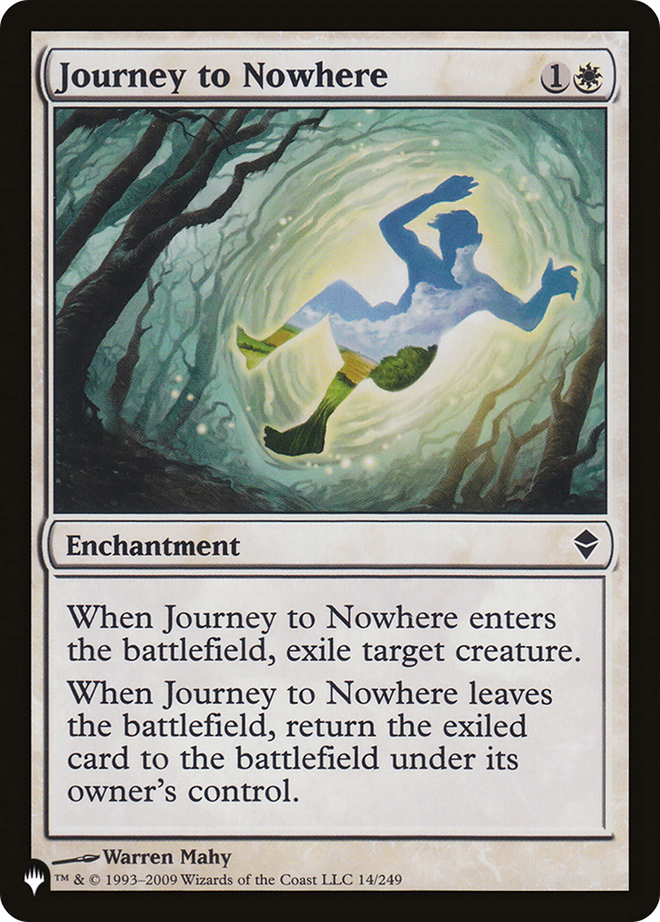 Journey to Nowhere [The List] | The Time Vault CA