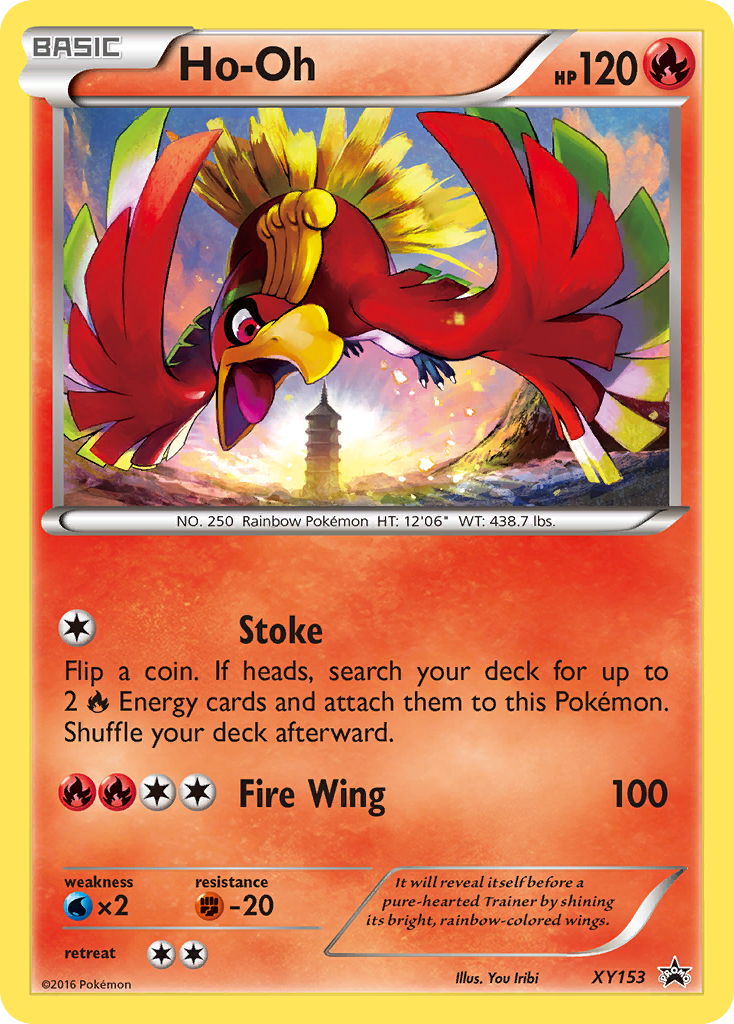 Ho-Oh (XY153) [XY: Black Star Promos] | The Time Vault CA