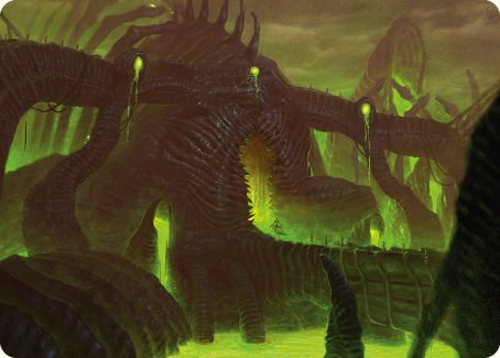 The Dross Pits Art Card [Phyrexia: All Will Be One Art Series] | The Time Vault CA