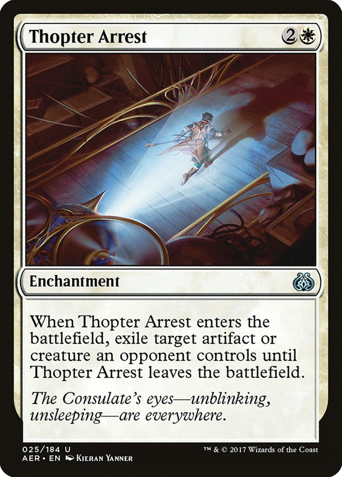 Thopter Arrest [Aether Revolt] | The Time Vault CA