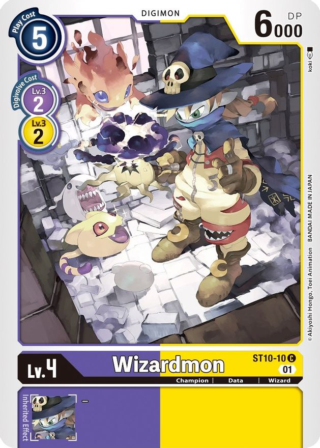 Wizardmon [ST10-10] [Starter Deck: Parallel World Tactician] | The Time Vault CA