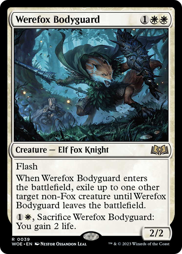 Werefox Bodyguard [Wilds of Eldraine] | The Time Vault CA