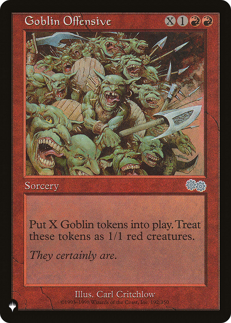 Goblin Offensive [The List] | The Time Vault CA