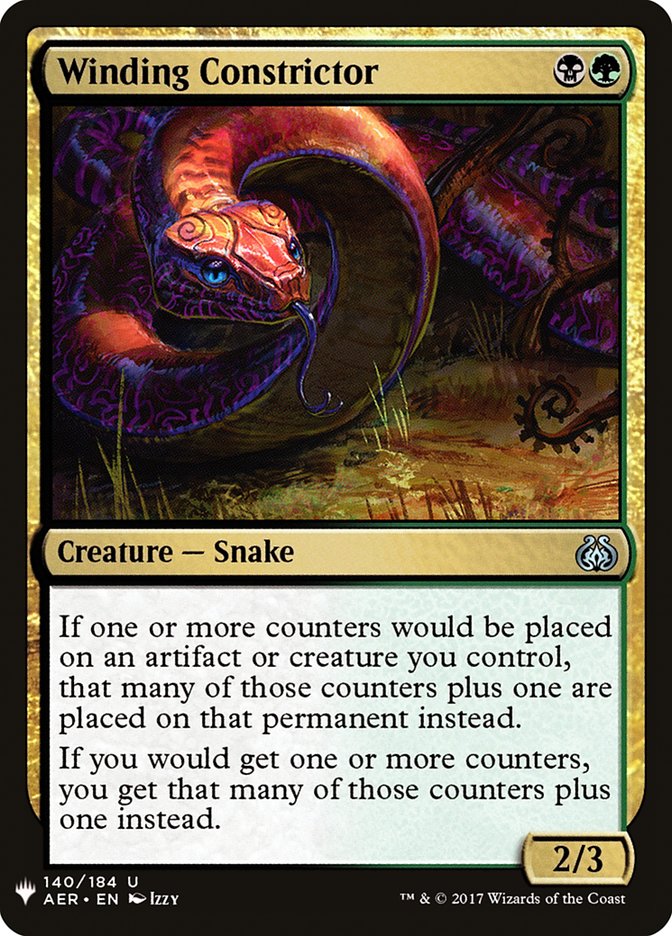 Winding Constrictor [Mystery Booster] | The Time Vault CA