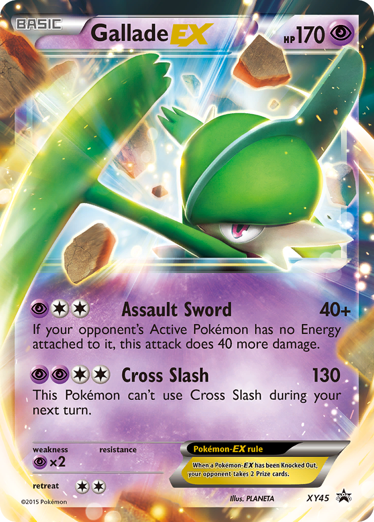 Gallade EX (XY45) [XY: Black Star Promos] | The Time Vault CA