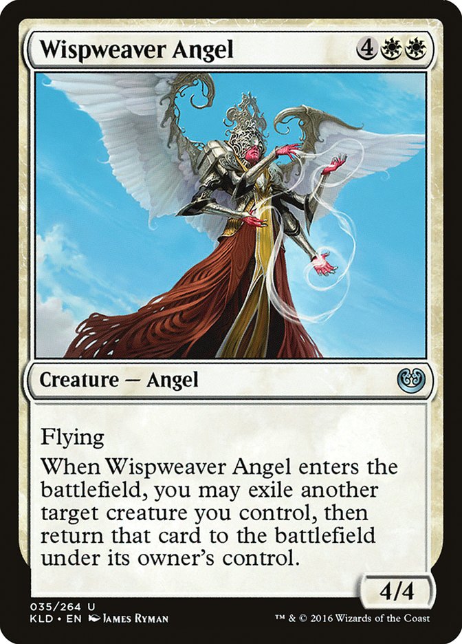 Wispweaver Angel [Kaladesh] | The Time Vault CA