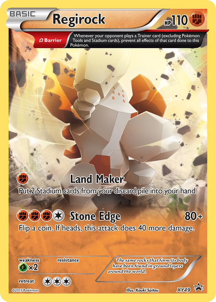 Regirock (XY49) [XY: Black Star Promos] | The Time Vault CA