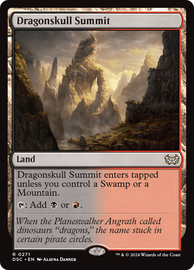 Dragonskull Summit [Duskmourn: House of Horror Commander] | The Time Vault CA