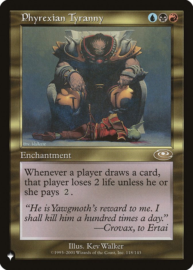 Phyrexian Tyranny [The List] | The Time Vault CA