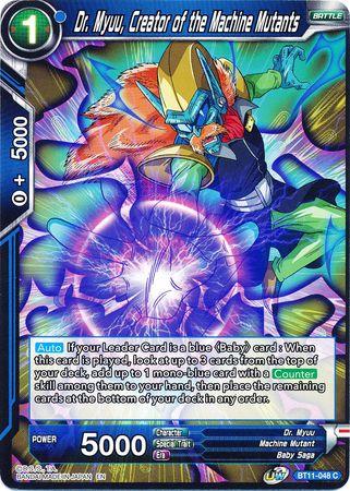 Dr. Myuu, Creator of the Machine Mutants (BT11-048) [Vermilion Bloodline] | The Time Vault CA
