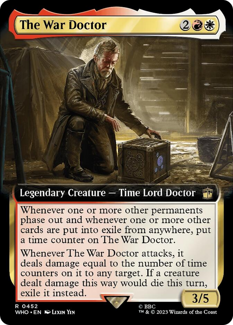 The War Doctor (Extended Art) [Doctor Who] | The Time Vault CA