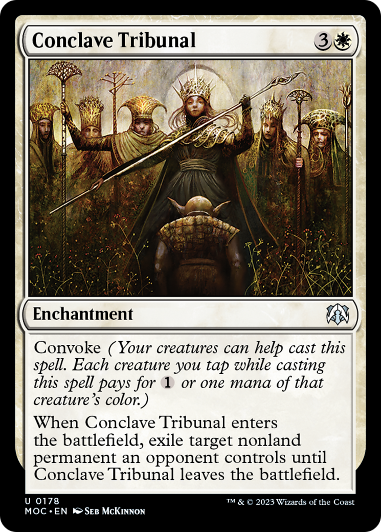 Conclave Tribunal [March of the Machine Commander] | The Time Vault CA