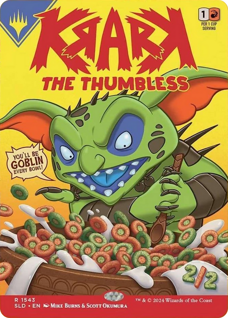 Krark, the Thumbless [Secret Lair Drop Series] | The Time Vault CA