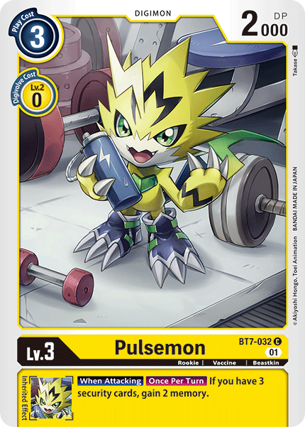 Pulsemon [BT7-032] [Next Adventure] | The Time Vault CA