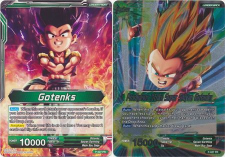 Gotenks // Prodigious Strike Super Saiyan Gotenks (P-027) [Promotion Cards] | The Time Vault CA