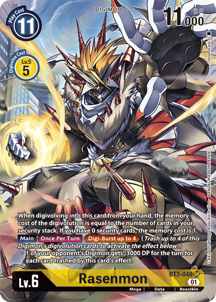 Rasenmon [BT7-040] (Alternate Art) [Next Adventure] | The Time Vault CA