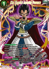 King Vegeta's Imposing Presence (Top 4) (BT13-030) [Tournament Promotion Cards] | The Time Vault CA