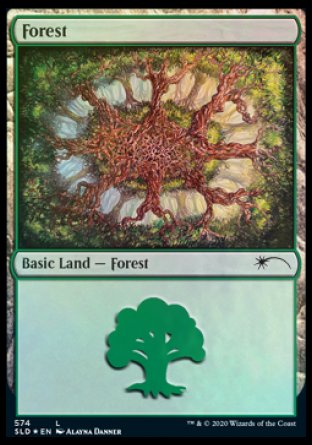 Forest (Plus One) (574) [Secret Lair Drop Promos] | The Time Vault CA